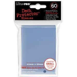 Ultra Pro Deck Protector - 60 Small Size Sleeves - Klar - Clear - Kartenhüllen Ultra Pro Deck Protector - 60 Small Size Sleeves - Klar - Clear - Kartenhüllen von AMIGO