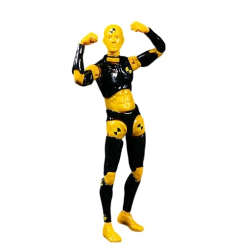 AMITD 1/12 Maßstab Action Figure 6inch Flexible Black Testman Crash Test Dummy Action Figure Körper Doll AMITD 1/12 Maßstab Action Figure 6inch Flexible Black Testman Crash Test Dummy Action Figure Körper Doll von AMITD
