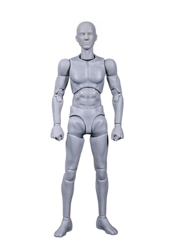 AMITD 1/12 Maßstab Action Figure 6inch Flexible Grey Color Figure Pocket Series Drawman Action Figure Körper Doll AMITD 1/12 Maßstab Action Figure 6inch Flexible Grey Color Figure Pocket Series Drawman Action Figure Körper Doll von AMITD