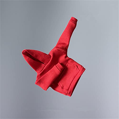 AMITD 1/12 Maßstab Action Figure Clothes,Weibliche Hoodie Sweater Costume Clothes for 6inch Action Figure Körper (Red, Damenbekleidung) von AMITD