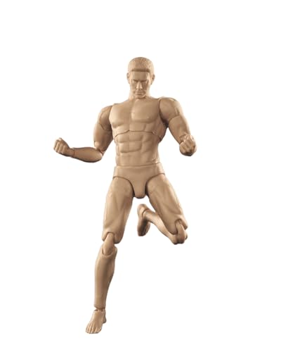 AMITD 1/12 Maßstab Männliche Aktionsfigur,6inch Flexible Male Muscular Strong Figure Körper Doll Collection von AMITD