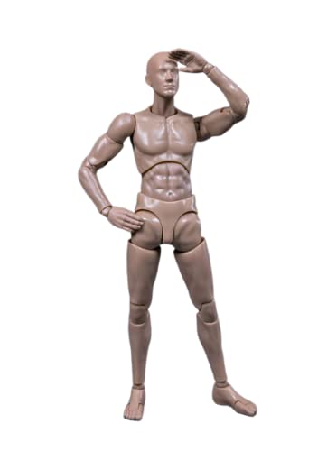 AMITD 1/12 Maßstab Männliche Aktionsfigur,6inch Pocket Series Drawman Flexible Action Figure Körper Collection (A) von AMITD