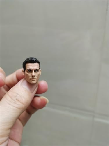 AMITD 1/12 Maßstab Male Kopfskulptur, European Male Soldier Head Carved for 6 inch ML Action Figure Körper Collection (E) von AMITD