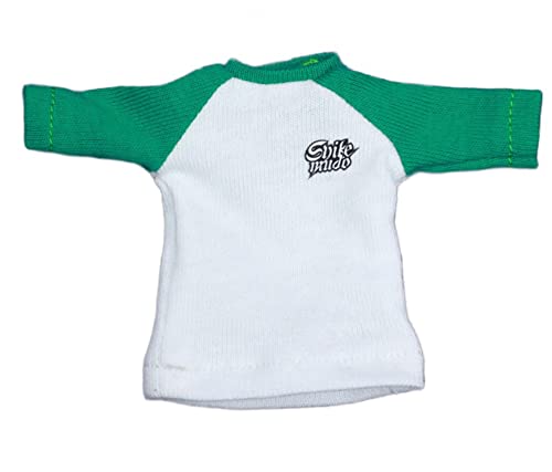 AMITD 1/12 Scale Female Male Accessories Clothes T Shirt for 6 inch Action Figure Green AMITD 1/12 Scale Female Male Accessories Clothes T Shirt for 6 inch Action Figure Green von AMITD
