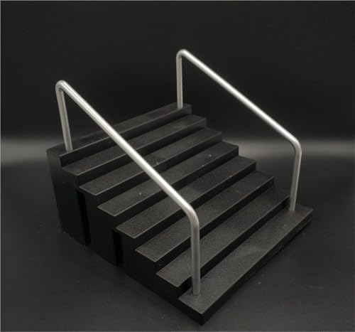 AMITD 1/12 Scale Miniature Stair, Doll Home Stairs Furniture Staircase Handrail Model Accessorie for 6 inch Seamless Action Figure Doll AMITD 1/12 Scale Miniature Stair, Doll Home Stairs Furniture Staircase Handrail Model Accessorie for 6 inch Seamless Action Figure Doll von AMITD