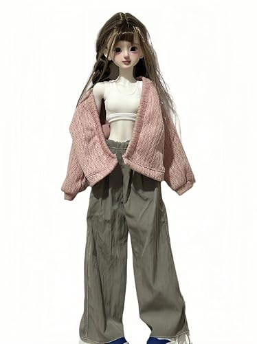 AMITD 1/4 BJD Doll Clothes Set Ball Jointed Doll Clothes Handmade Cute Fashions Clothes Suitable for 16-18 inch BJD Dolls (04#) von AMITD