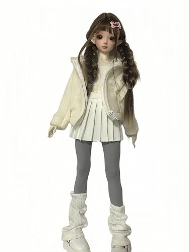 AMITD 1/4 BJD Doll Clothes Set Ball Jointed Doll Fashion Handmade Pretty Fashionable Clothes for 16-18 inches BJD Dolls (H) von AMITD