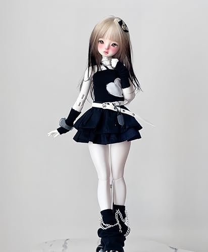 AMITD 1/4 BJD Doll Clothes Set Ball Jointed Doll Fashion Handmade Pretty Fashionable Clothes for 16-18 inches BJD Dolls (J) von AMITD