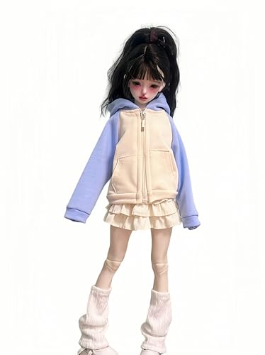 AMITD 1/4 BJD Doll Clothes Set Ball Jointed Doll Fashion Handmade Pretty Fashionable Clothes for 16-18 inches BJD Dolls (K) von AMITD