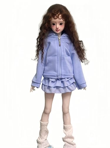 AMITD 1/4 BJD Doll Clothes Set Ball Jointed Doll Fashion Handmade Pretty Fashionable Clothes for 16-18 inches BJD Dolls (M) von AMITD