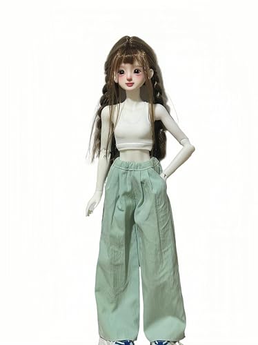 AMITD 1/4 BJD Doll Clothes Set Handmade Cute and Fashionable top and Pants Suitable for 18 inch BJD SD Dolls (C) von AMITD