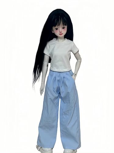 AMITD 1/4 BJD Doll Clothes Set Handmade Cute and Fashionable top and Pants Suitable for 18 inch BJD SD Dolls (F) von AMITD