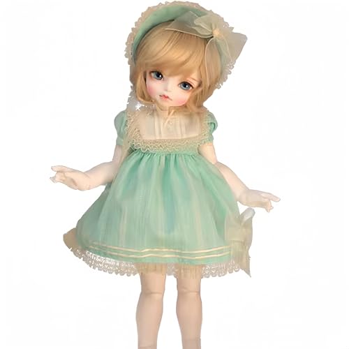AMITD 1/4 BJD Doll Kawaii Doll Move Joints Handmade Makeup 18 Inches Collectible Cartoon Dress up Dolls The (H) von AMITD