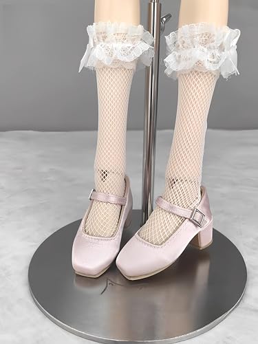 AMITD 1/4 BJD Doll Shoes Carefully Crafted Fashionable Shoes Suitable for 18 inch BJD SD Doll Gifts for Doll Lovers (Pink) von AMITD