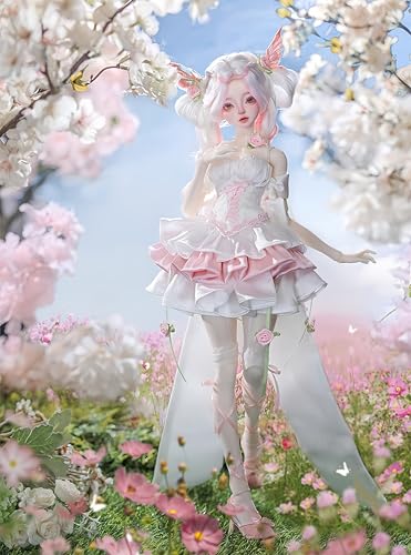 AMITD 1/4 Bjd Doll Anime Ball Jointed Doll SD Dolls Resin Action Figure Handmade Makeup,Home Decor,Collectible Gift Set (09#) von AMITD