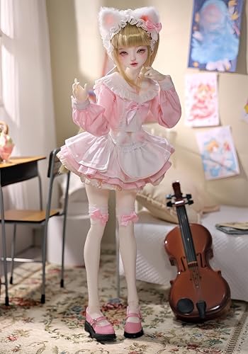 AMITD 1/4 Bjd Doll Anime Ball Jointed Doll SD Dolls Resin Action Figure Handmade Makeup,Home Decor,Collectible Gift Set (11#) von AMITD