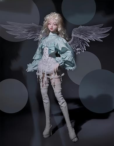 AMITD 1/4 Bjd Doll Fashion Anime Ball Jointed Dolls Cute Resin Action Figure Handmade Makeup,Home Decor,Collectible Gift Sets (C) von AMITD