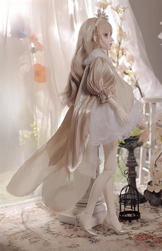 AMITD 1/4 Bjd Doll Fashion Anime Ball Jointed Dolls Cute Resin Action Figure Handmade Makeup,Home Decor,Collectible Gift Sets (G) von AMITD