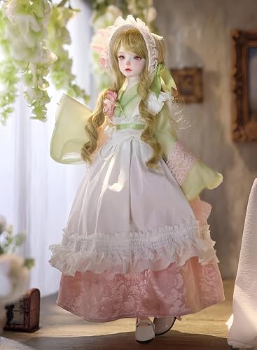 AMITD 1/4 Bjd Doll Fashion Anime Ball Jointed Dolls Cute Resin Action Figure Handmade Makeup,Home Decor,Collectible Gift Sets (M) von AMITD