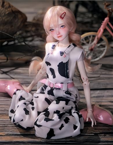 AMITD 1/4 Bjd Doll Fashion Anime Ball Jointed Dolls Resin Action Figure Handmade Makeup, Gifts Fashionable Doll (O) von AMITD
