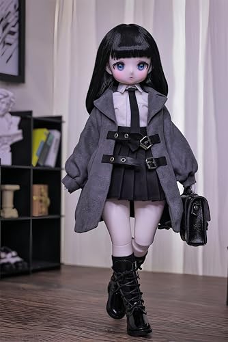 AMITD 1/4 Bjd Doll Fashion Anime Ball Jointed Dolls Resin Action Figure Handmade Makeup, Gifts Fashionable Doll (P) von AMITD