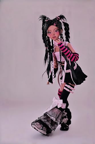 AMITD 1/4 Bjd Doll Fashion Anime Ball Jointed Dolls Resin Action Figure Handmade Makeup, Gifts Fashionable dollr (Q) von AMITD