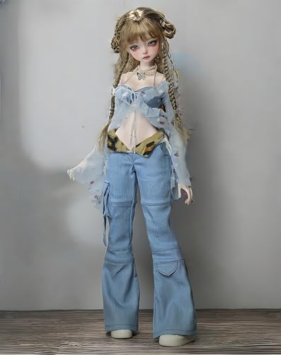 AMITD 1/4 Bjd Doll Fashion Anime Ball Jointed Dolls Resin Action Figure Handmade Makeup,Collectible Gift Set (G) von AMITD