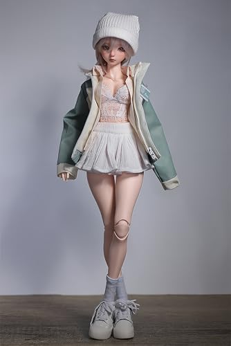 AMITD 1/4 Bjd Doll Fashion Anime Ball Jointed Dolls Resin Action Figure Handmade Makeup,Collectible Gift Set (H) von AMITD
