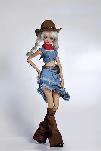 AMITD 1/4 Bjd Doll Fashion Anime Ball Jointed Dolls Resin Action Figure Handmade Makeup,Home Decor,Collectible Gift Se (D) von AMITD
