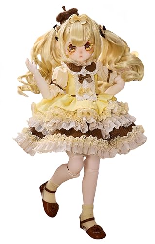 AMITD 1/4 Bjd Doll Kawali Anime Ball Jointed Dolls Resin Action Figure Handmade Makeup,Home Decor,Collectible Gift Set von AMITD