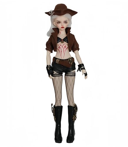 AMITD 1/4 Bjd Doll Resin Anime Ball Jointed Doll Handmade Makeup Action Figure Home Desktop Decor and Collectable Gift Set (J) von AMITD