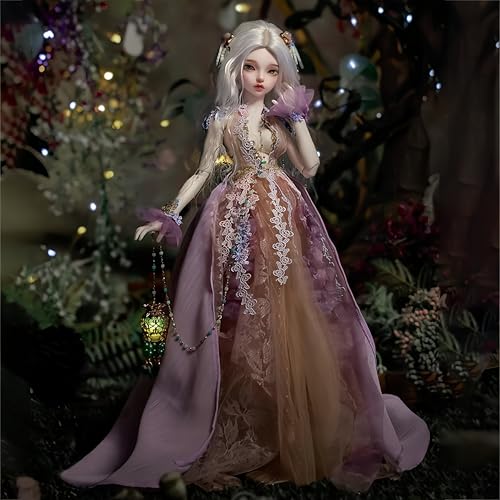 AMITD 1/4 Bjd Doll Resin Anime Ball Jointed Doll Handmade Makeup Action Figure Home Desktop Decor and Collectable Gift Set (P) von AMITD