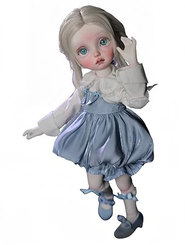 AMITD 1/6 BJD Doll Kawaii Ball Joint Doll Handmade Makeup 11.8 Inches Collectible Cartoon Dress up Dolls The (D) von AMITD