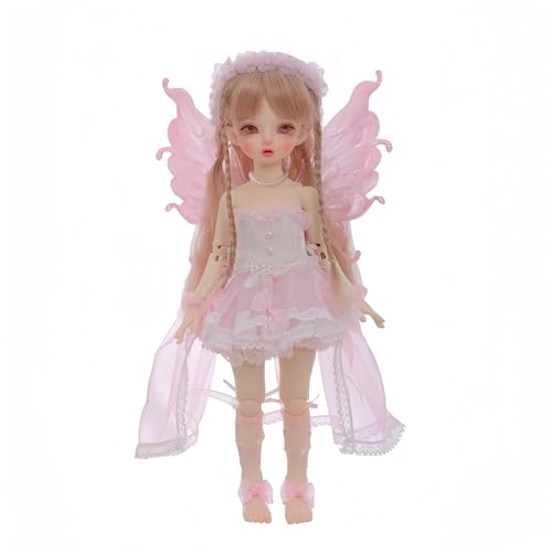 AMITD 1/6 BJD Doll Kawaii Ball Joint Doll Handmade Makeup 11.8 Inches Collectible Cartoon Dress up Dolls The (M) von AMITD