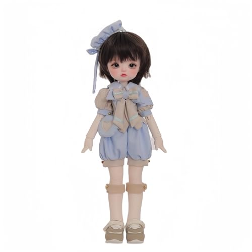 AMITD 1/6 BJD Doll Kawaii Ball Joint Doll Handmade Makeup 11.8 Inches Collectible Cartoon Dress up Dolls The (Q) von AMITD
