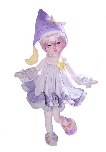 AMITD 1/6 Bjd Doll Anime Ball Jointed Doll SD Dolls Resin Action Figure Handmade Makeup,Home Decor,Collectible Gifts Set (C) von AMITD