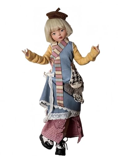 AMITD 1/6 Bjd Doll Anime Ball Jointed Doll SD Dolls Resin Action Figure Handmade Makeup,Home Decor,Collectible Gifts Set (E) von AMITD