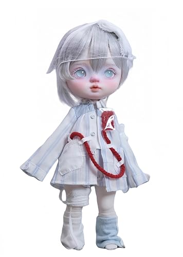 AMITD 1/6 Bjd Doll Anime Ball Jointed Doll SD Dolls Resin Action Figure Handmade Makeup,Home Decor,Collectible Gifts Set (F) von AMITD
