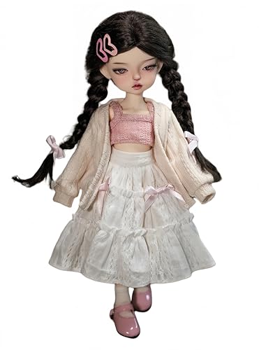 AMITD 1/6 Bjd Doll Anime Ball Jointed Doll SD Dolls Resin Action Figure Handmade Makeup,Home Decor,Collectible Gifts Set (K) von AMITD