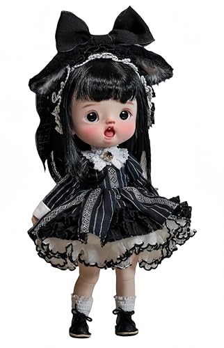 AMITD 1/6 Bjd Doll Anime Ball Jointed Doll SD Dolls Resin Action Figure Handmade Makeup,Home Decor,Collectible Gifts Set (N) von AMITD