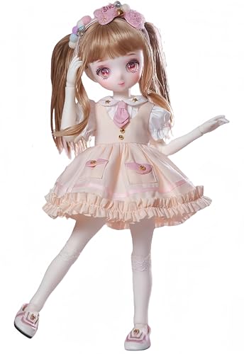 AMITD 1/6 Bjd Doll Ball Joint Doll Resin Handmade Makeup Collectable Action Figure The Best Gift Set (C) von AMITD