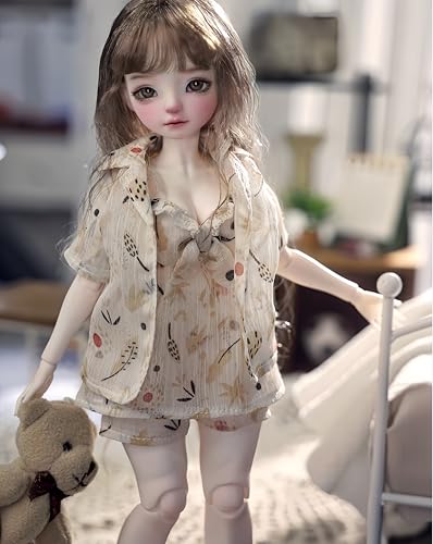 AMITD 1/6 Bjd Doll Ball Joint Doll Resin Handmade Makeup Collectable Action Figure The Best Gift Set (E) von AMITD