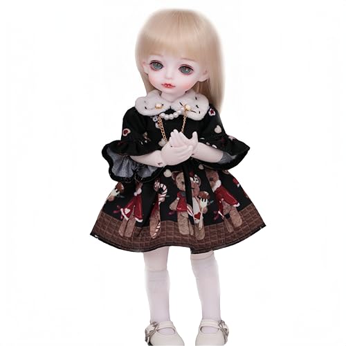 AMITD 1/6 Bjd Doll Ball Joint Dolls SD Doll Resin Handmade Makeup Collectable Action Figure The Best Gift Set (A) von AMITD