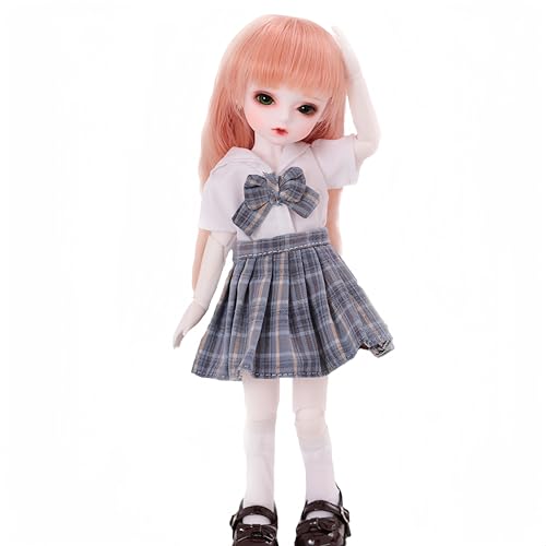 AMITD 1/6 Bjd Doll Ball Joint Dolls SD Doll Resin Handmade Makeup Collectable Action Figure The Best Gift Set (H) von AMITD