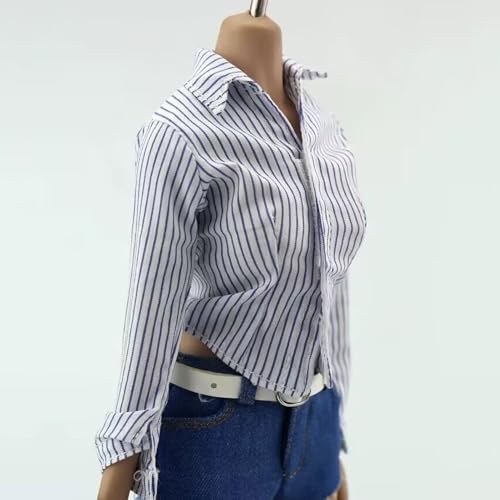 AMITD 1/6 Female Shirt Miniature Clothing 1/6 Accessories 12 inch Action Figure Model for 12 inch Female Soldiers Figures von AMITD