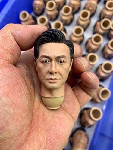 AMITD 1/6 Maßstab Asian Male Kopfskulptur Carved for 12inch Male Soldier Action Figure Körper Collection (I) von AMITD