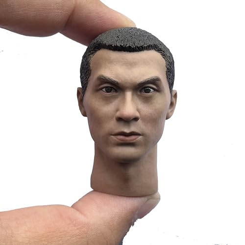 AMITD 1/6 Maßstab Asian Male Kopfskulptur Carved for 12inch Male Soldier Action Figure Körper Collection (V) von AMITD