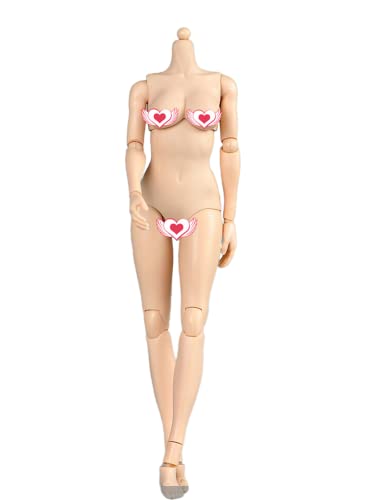 AMITD 1/6 Maßstab Weibliche Figure Körper, Weibliche Pale Skin Large Bust Half-Seamless Flexible Action Figure Körper Doll Collection AMITD 1/6 Maßstab Weibliche Figure Körper, Weibliche Pale Skin Large Bust Half-Seamless Flexible Action Figure Körper Doll Collection von AMITD