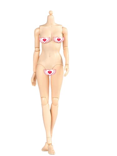 AMITD 1/6 Maßstab Weibliche Figure Körper, Weibliche Suntan Skin Huge Bust Half-Seamless Flexible Action Figure Körper Doll Collection AMITD 1/6 Maßstab Weibliche Figure Körper, Weibliche Suntan Skin Huge Bust Half-Seamless Flexible Action Figure Körper Doll Collection von AMITD