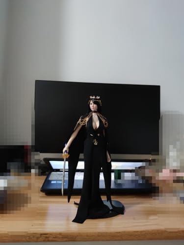 AMITD 1/6 Ratio of Women's Clothing，Princess Dress, Princess Battle Suit, 1 Long Skirt+1 Neck Accessory+1 Headwear+Clothing Sequins Need to be DIY Pasted by oneself von AMITD